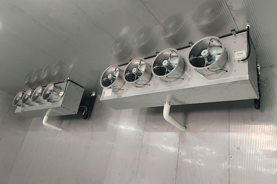 Equipos de almacenamiento en frío para una fábrica de alimentos en Shengzhou